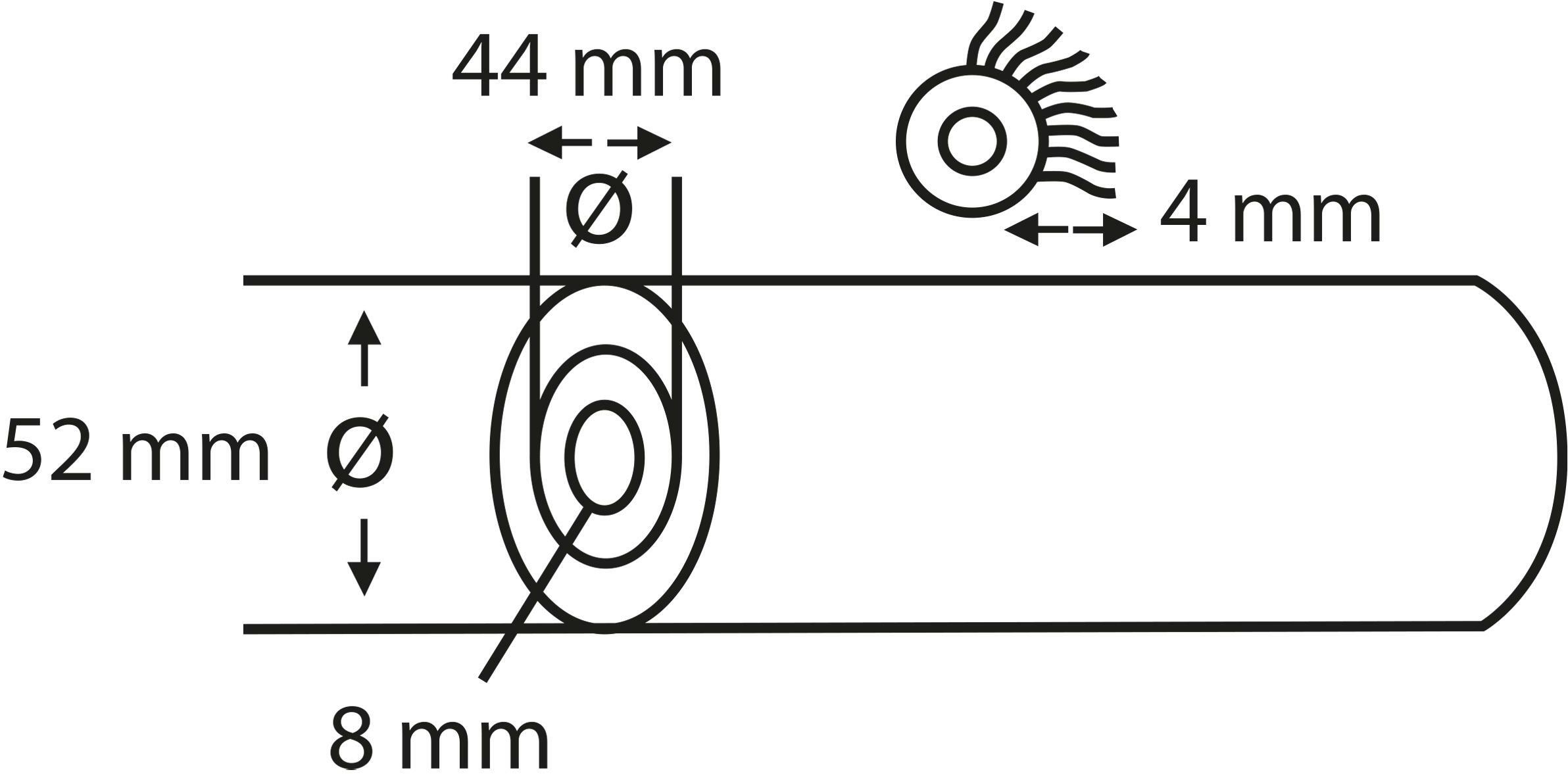 ROULEAU À LAQUER VELOURS    18 CM               CP