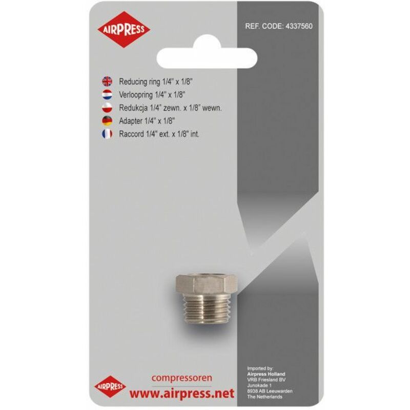 REDUCTION 1/4"M X 1/8"F     4337560  INOX AIRPRESS
