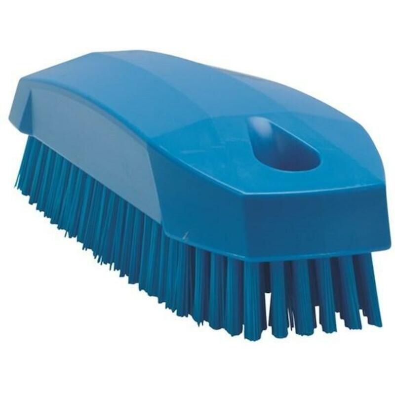 NAGELBORSTEL POL.HARD BLAUW 6440/3  130X50MM VIKAN
