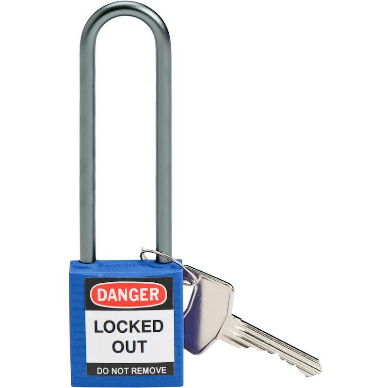 COMP SAFE PADLOCK 32MM SHA KD BLUE/6    BRADY  6ST