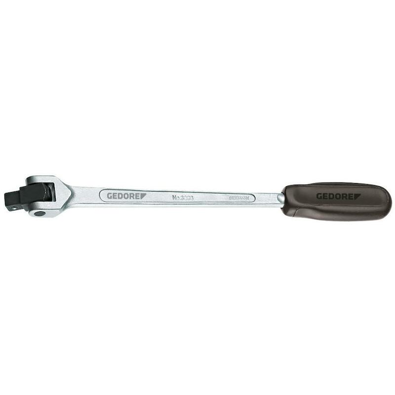 HANDGREEP MET KNIEGEWR.3/8" 3096 (L=254)    GEDORE