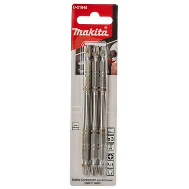 EMBOUT DE VISSAGE TORSION, PZ3 - PZ3, 110 MM - B-21945 - MAKITA