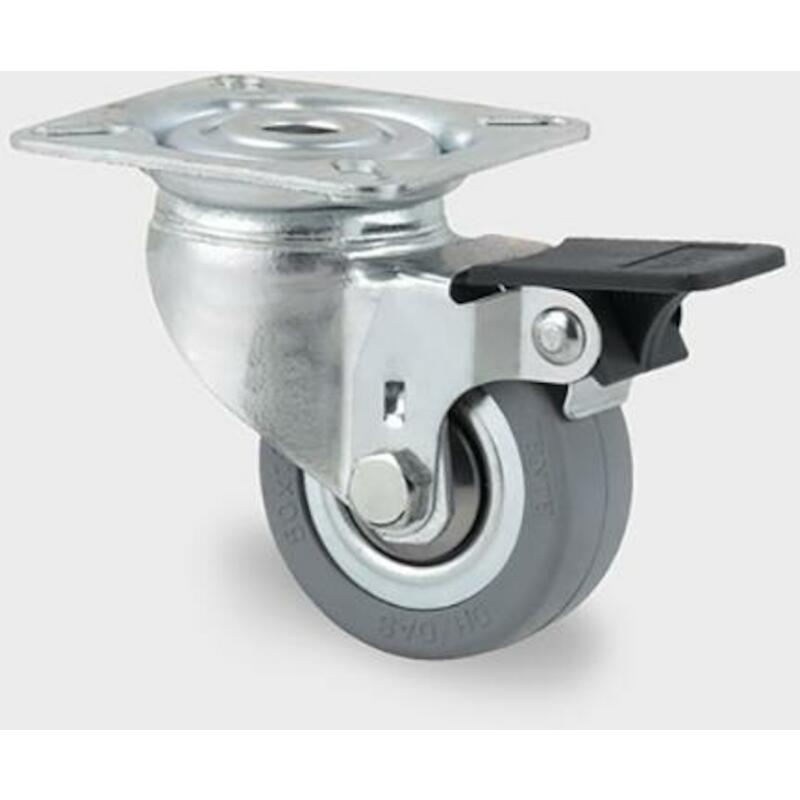 ROUE CAOUT.PIV/FR.GRIS 40KG 2475-DIK-050-P40 TENTE