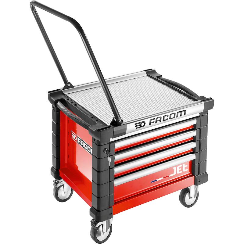 GEREEDSCHAPSWAGEN ROOD 4L.  JET.CR4M3A       FACOM