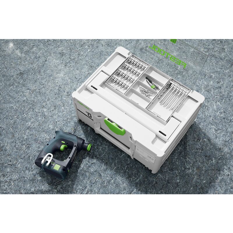 ACCUBOORSCHROEFM.12V/2X2,5A CXS 12 2,5-SET FESTOOL