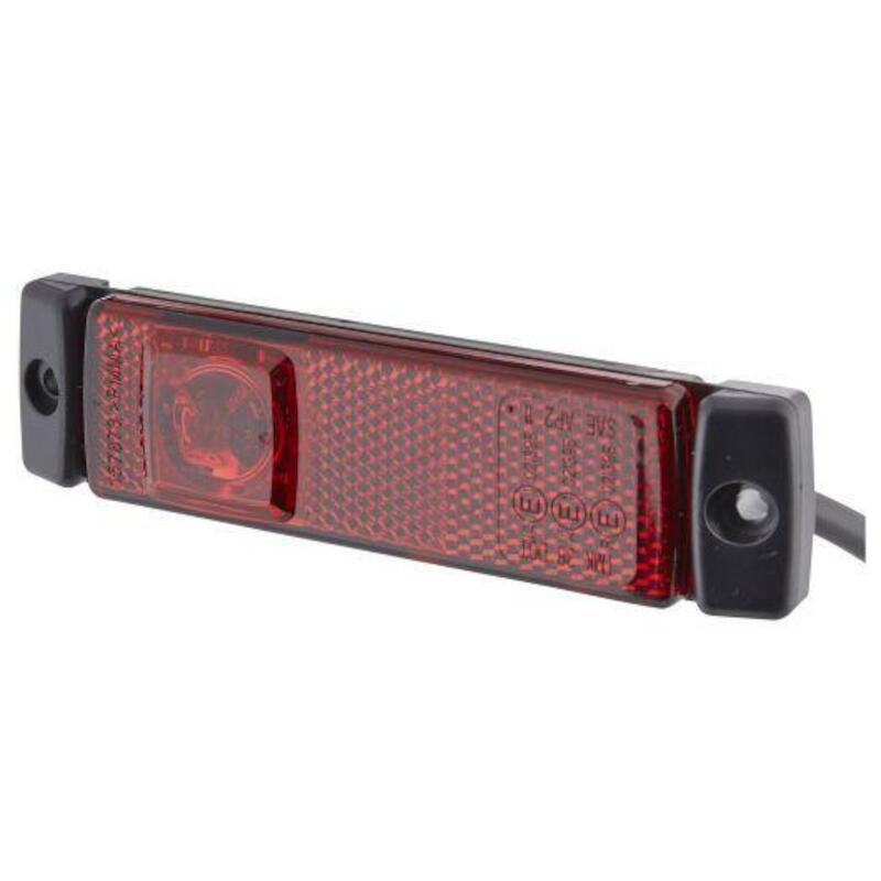 2TM.008.645.951 LED OMTREKLICHT 24V ROOD