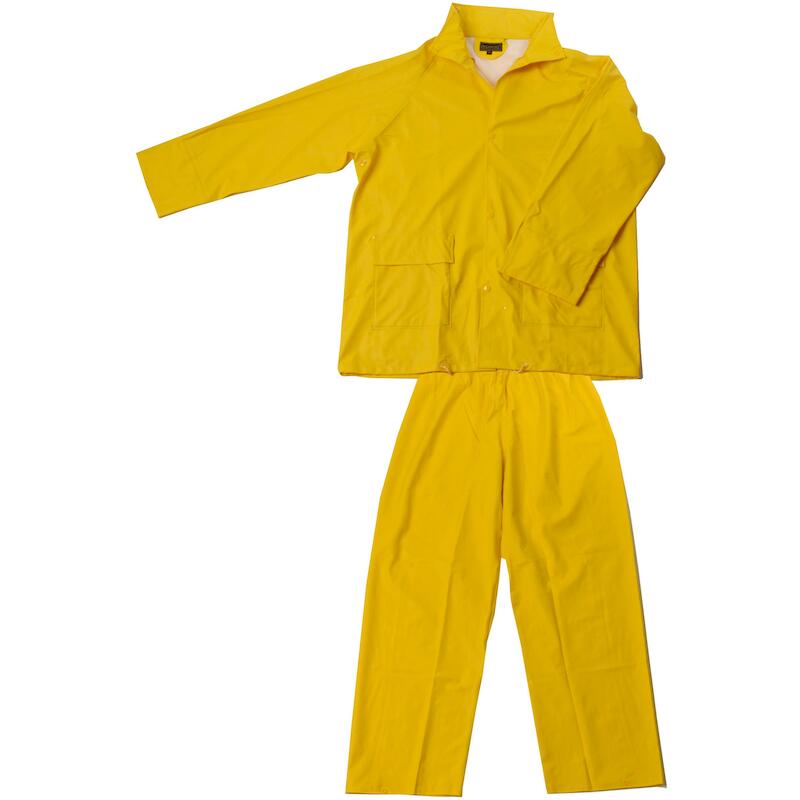 ENSEMBLE PU STRETCH RP JAUNE - XXL