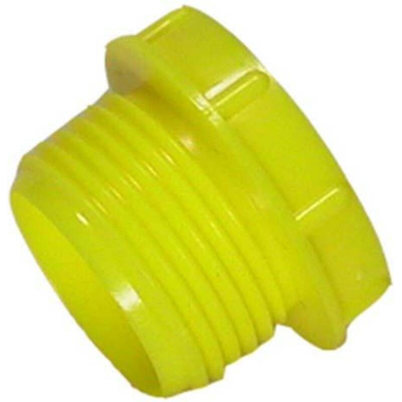 STOFKAP PE  M22X1,5 M   GEEL   (15L/14S)