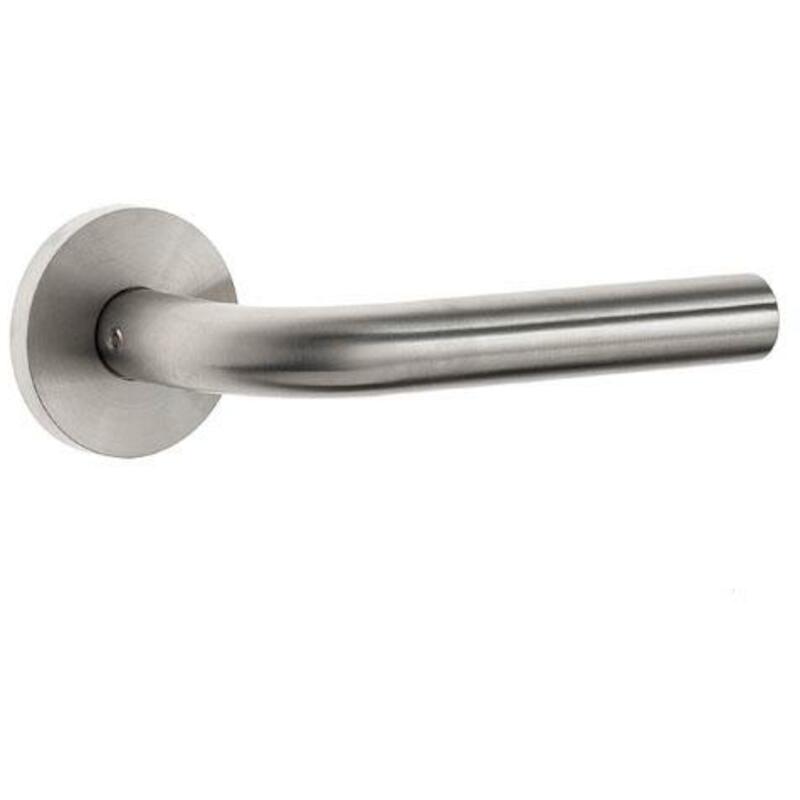 DEURKRUK/RONDE ROZET L INOX TL3102 19MM TONIC LINE