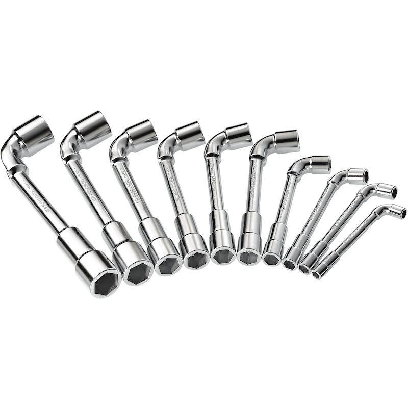 SOKSLEUTELSET GEBOG.8-19MM  75.JN10 (10ST)   FACOM