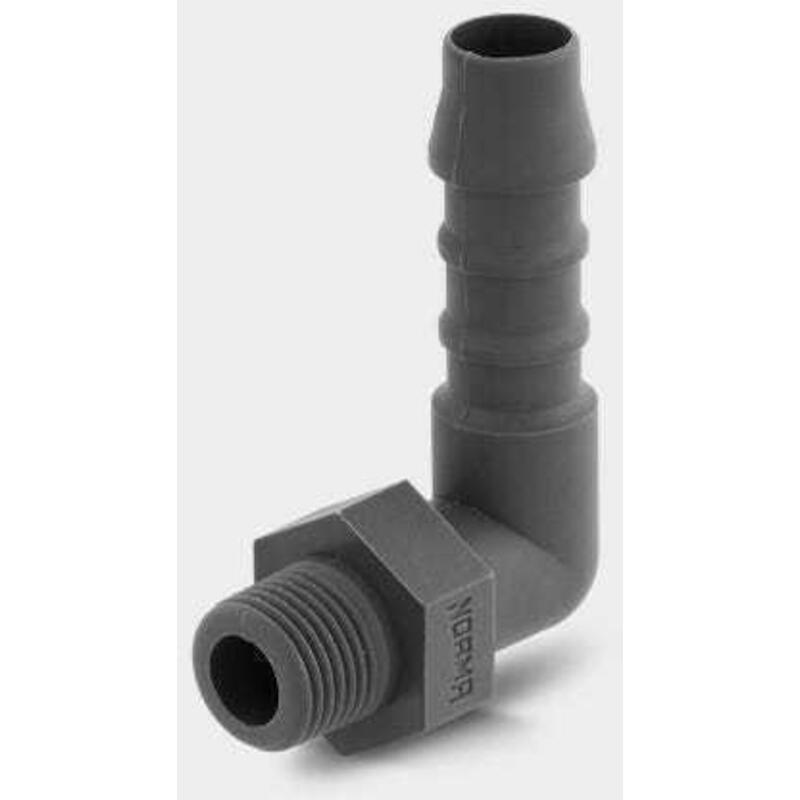 SLANGPILAAR 90°6MM X 1/8"M/BSPT  WES6R1-8 NYL. NOR