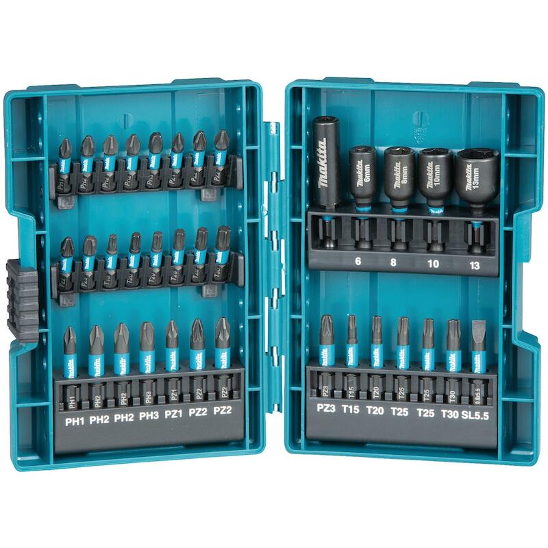 SCHROEFBITSET IMPACT BLACK, 35 STUKS - B-66880 - MAKITA