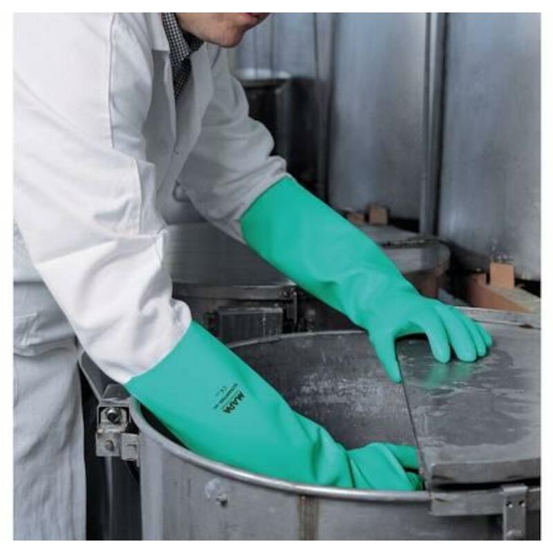 GANT NITRILE VERT 46CM      ULTRANITR.480   9 MAPA