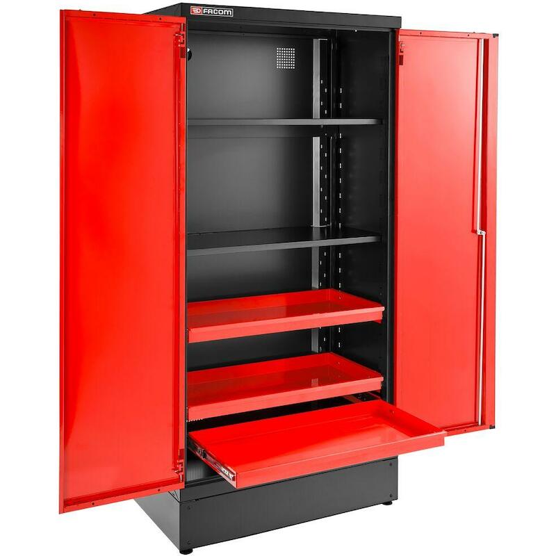 HOGE KAST+ 2 DEUREN ROOD    JLS3-A1000PP     FACOM