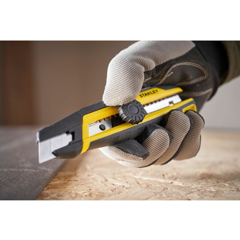 Stanley - Snap-off knife - STHT10500-0 - mpp Quick Snap - with locking wheel - 18 mm - 03305808