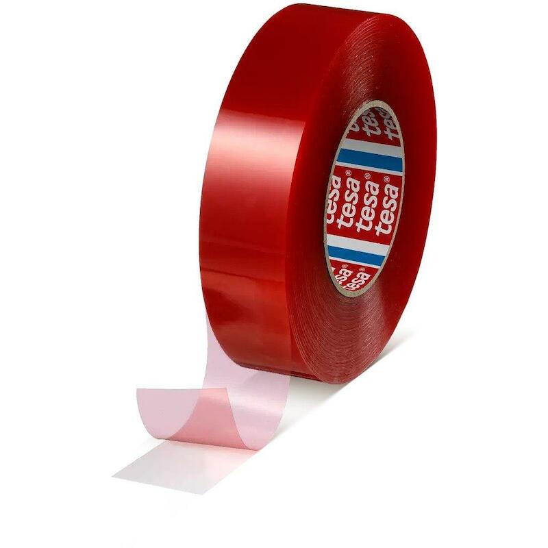 KLEEFBAND - TESA 04965 TESAFIX PET-FOLIE - TRANSPARANT 50 MM X 50 M