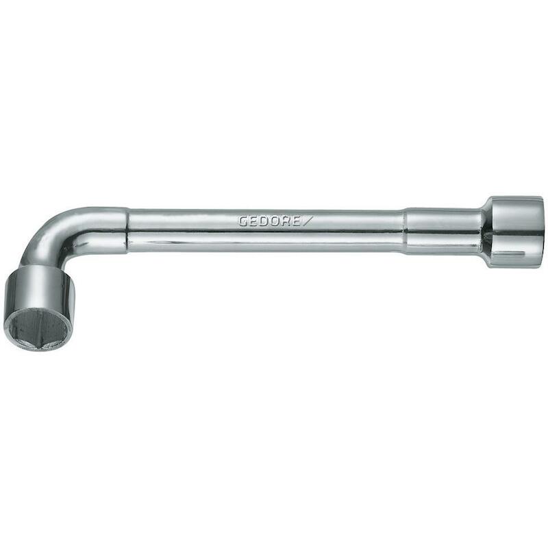 DUBBELE SOKSLEUTEL GEBOGEN  25 PK 10 (L=130)GEDORE