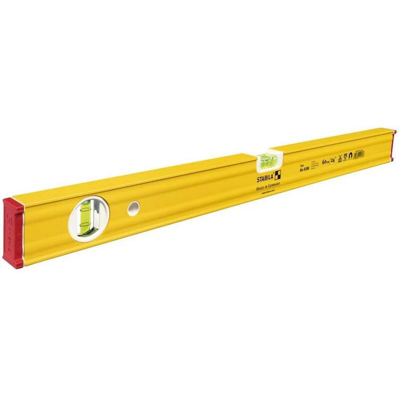 NIVEAU BULLE 600MM RENFORCE 80ASM MAGN.    STABILA