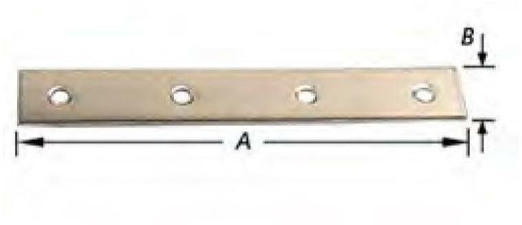 VERBINDINGSLAT 150MM ZN     1-1006-12-150