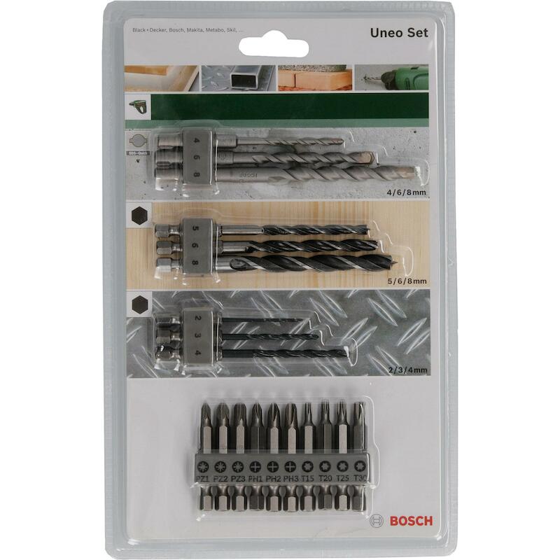 BOOR-/BITSET UNEO           2609256989 (19ST)BOSCH