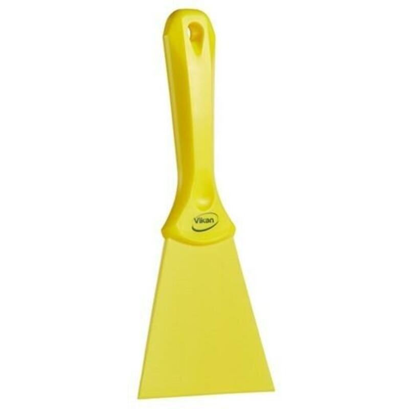GRATT.À MAIN PP/NYLON JAUNE 4013/6  100MM    VIKAN