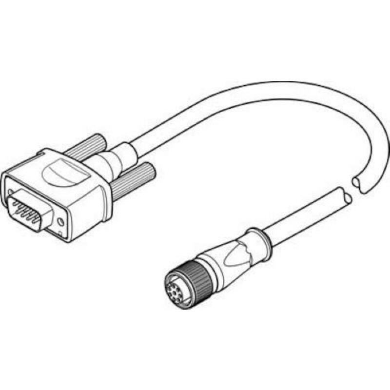 CÂBLE CODEUR NEBM-M12G8-E-5-S1G9 (550748) FESTO