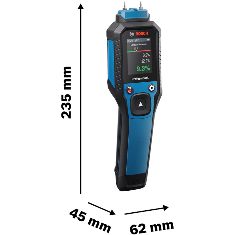 VOCHTIGHEIDSMETER           GMP 2-15 2XAA    BOSCH