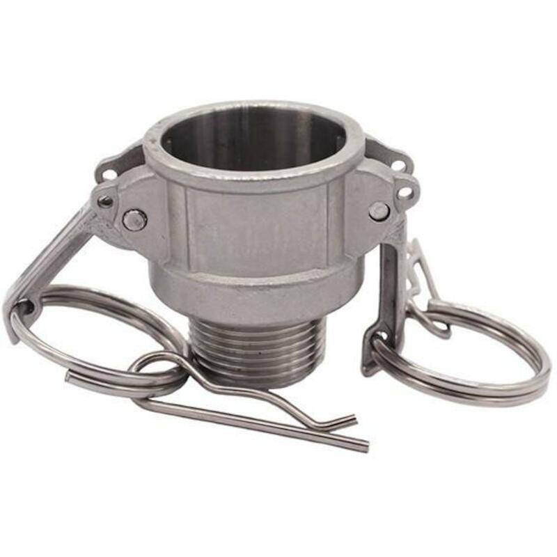 KOPP.VROUW.DN25 X 1" M BS100-B-SS-BU B-RVS-CAMLOCK