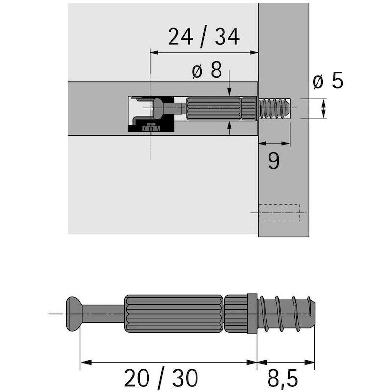 SCHROEFDREVEL TWISTER DU319 T/DU320 T   HETT-48037