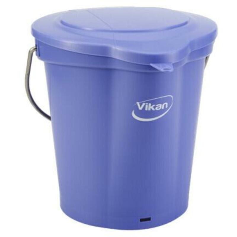 SEAU PP INOX MAUVE          5688/8  6L       VIKAN