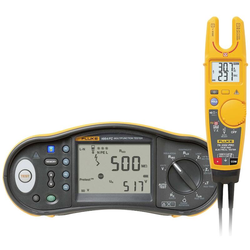 TESTEUR INSTALLATION 1664FC + TESTEUR T6-1000 PRO