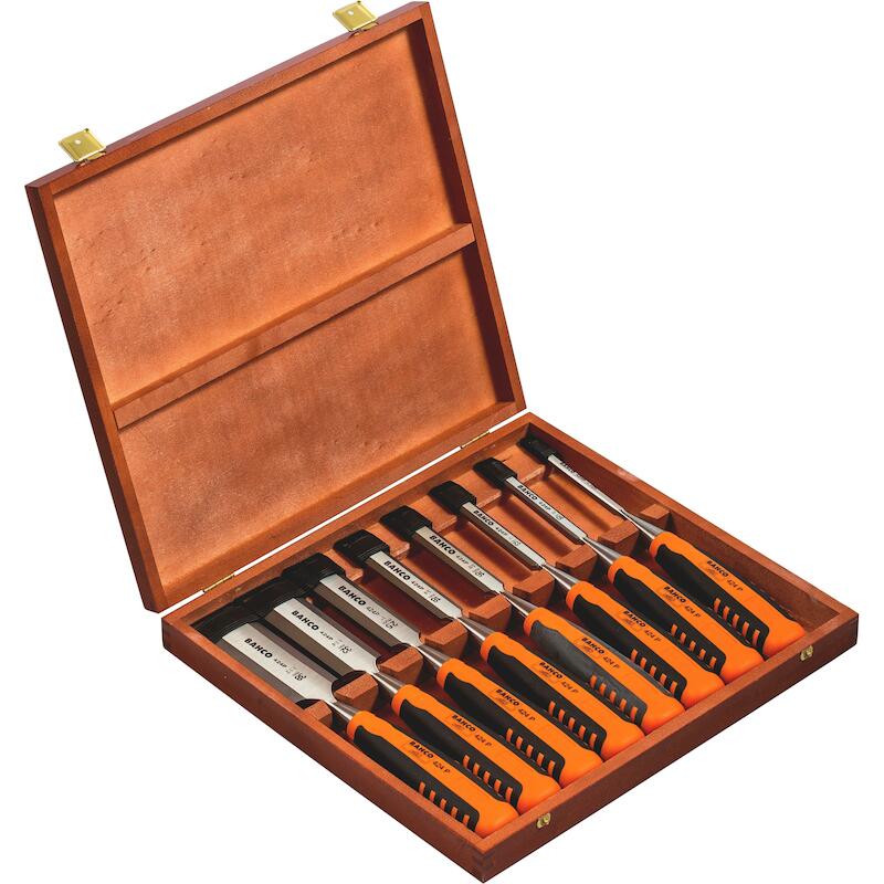 JEU DE CISEAUX A BOIS       424P-S8-EUR 8PCS BAHCO