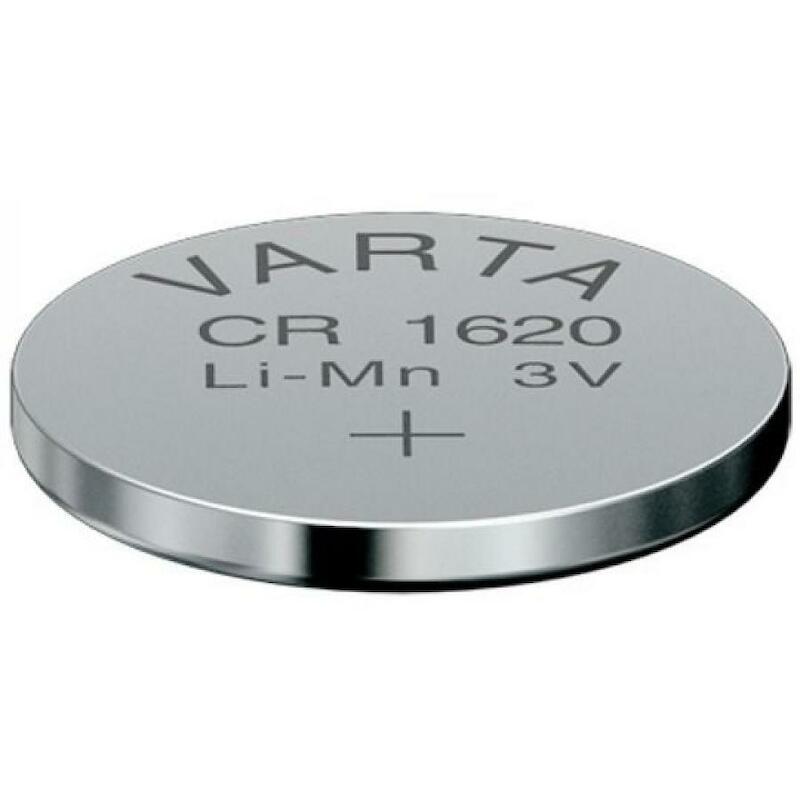 PILE BOUTON 16X2 MM LITHIUM 3V CR1620        VARTA