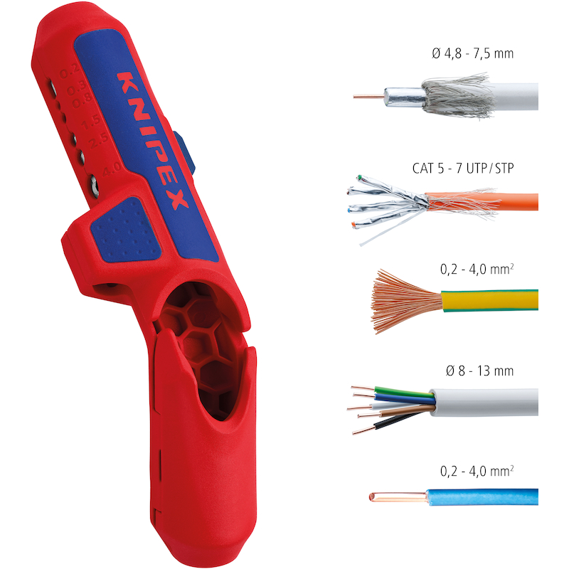 UNIVERSEEL STRIPWERKTUIG    16 95 01 SB     KNIPEX