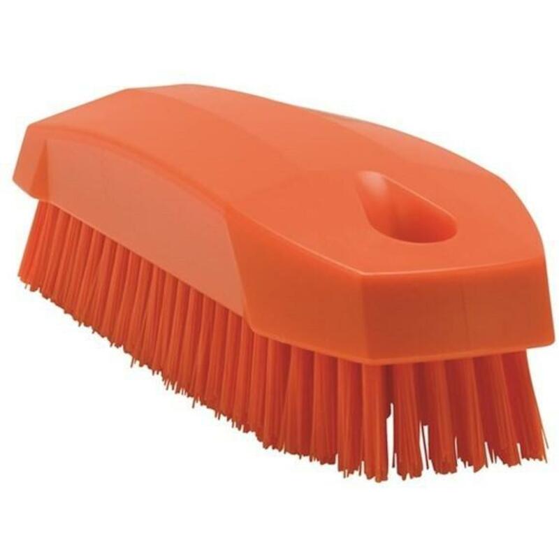 BROSSE À ONGLES DUR ORANGE  6440/7  130X50MM VIKAN