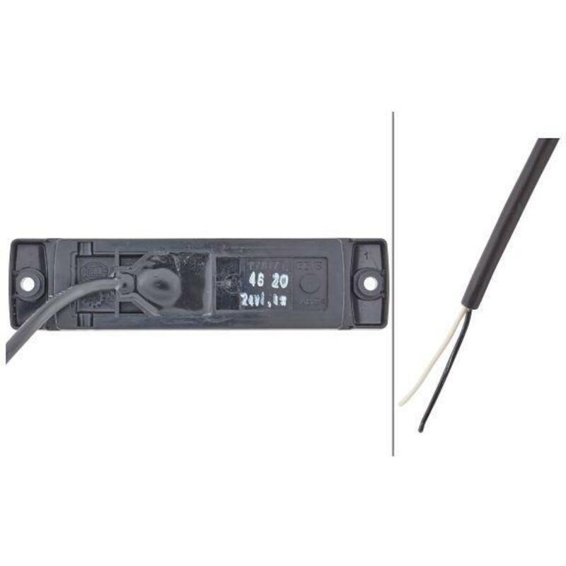 2TM.008.645.951 LED OMTREKLICHT 24V ROOD