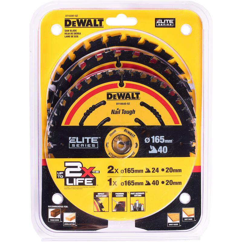 JEU LAMES SCIE CIRC.EXTREME DT10397-QZ (3PC)DEWALT