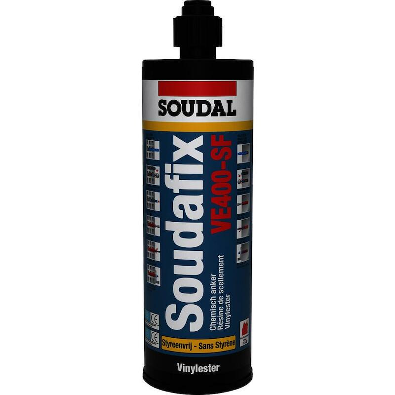 CHEMISCH ANKER 2C.    380ML SOUDAFIX VE400-SF SOUD