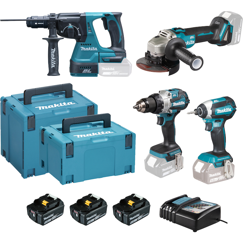 ACCUMACHINESET 18V/3X5AH    DLX4183T3J      MAKITA