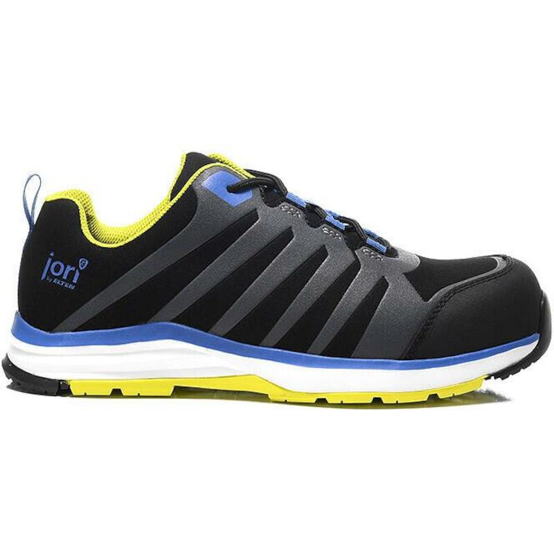 LAGE SCHOEN ESD - JORI JO_RAPID - S3 BLAUW EN GEEL 42