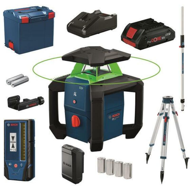 ROTATIELASER 300M 18V/4AH   GRL 18V-3-31 G   BOSCH