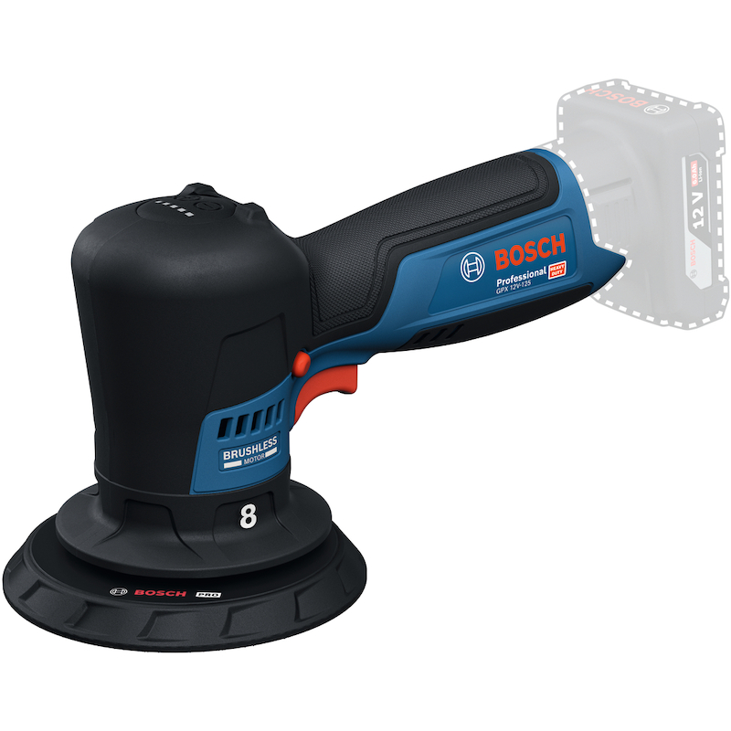 ACCU-POLIJSTMACHINE 12V/BOD GPX12V-125       BOSCH