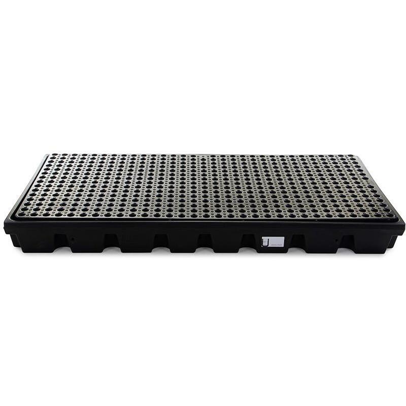 PALETTE DE RÉT NOIR 100L    1600X800X150MM PLASTIB