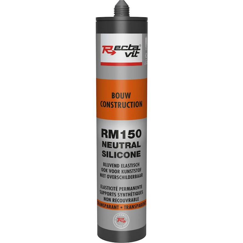 SILICONE NEUTR.TRAN(BOUW)   150     310ML RECTAVIT