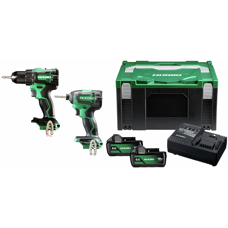 ACCU-MACHINESET 18V/2X5AH   DV18DE          HIKOKI