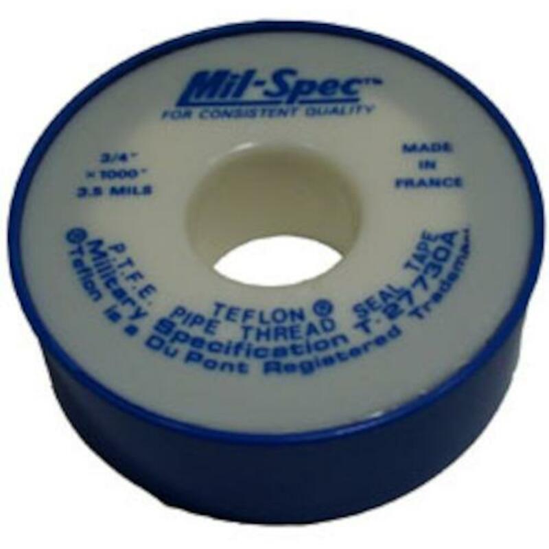 TEFLONBAND AMER.STD 0,09MM  PTFE 19MM X 25M