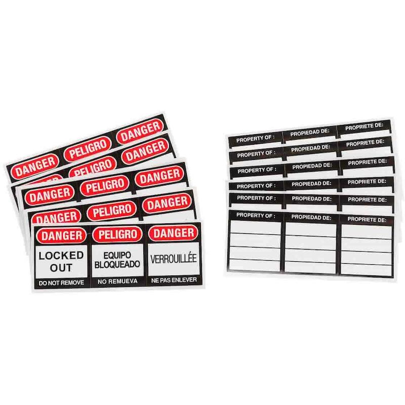 ETIQUETTE CADENAS           051379(6PC)      BRADY