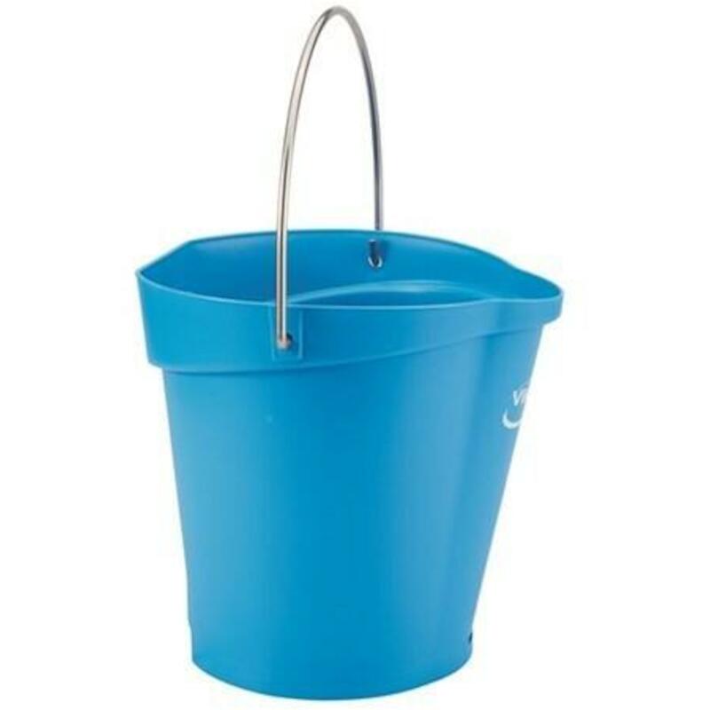 SEAU PP INOX BLEU           5688/3  6L       VIKAN