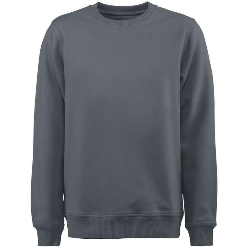 SWEATER - PRINTER SOFTBALL RSX - STAALGRIJS S