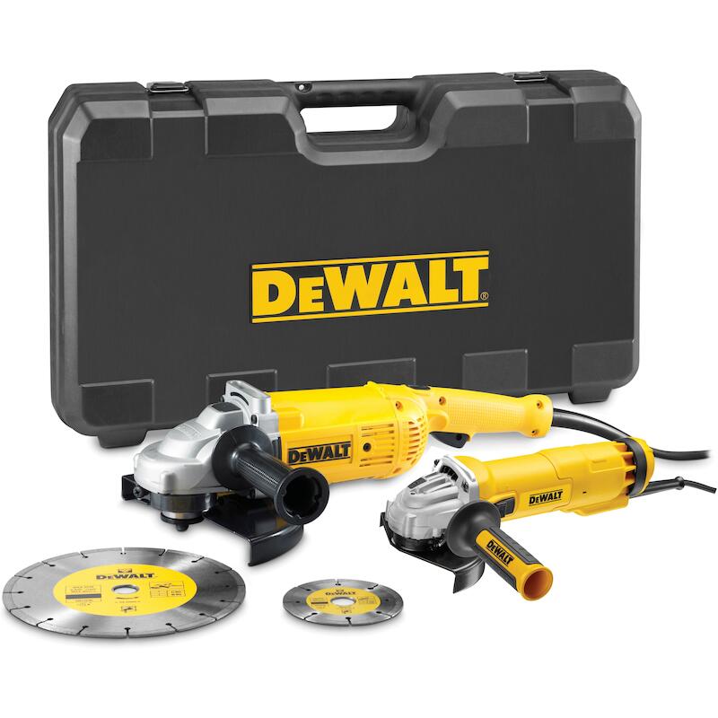 VOORDEELSET HAAKSE SLIJPER  DWE492SDT+2SCH. DEWALT
